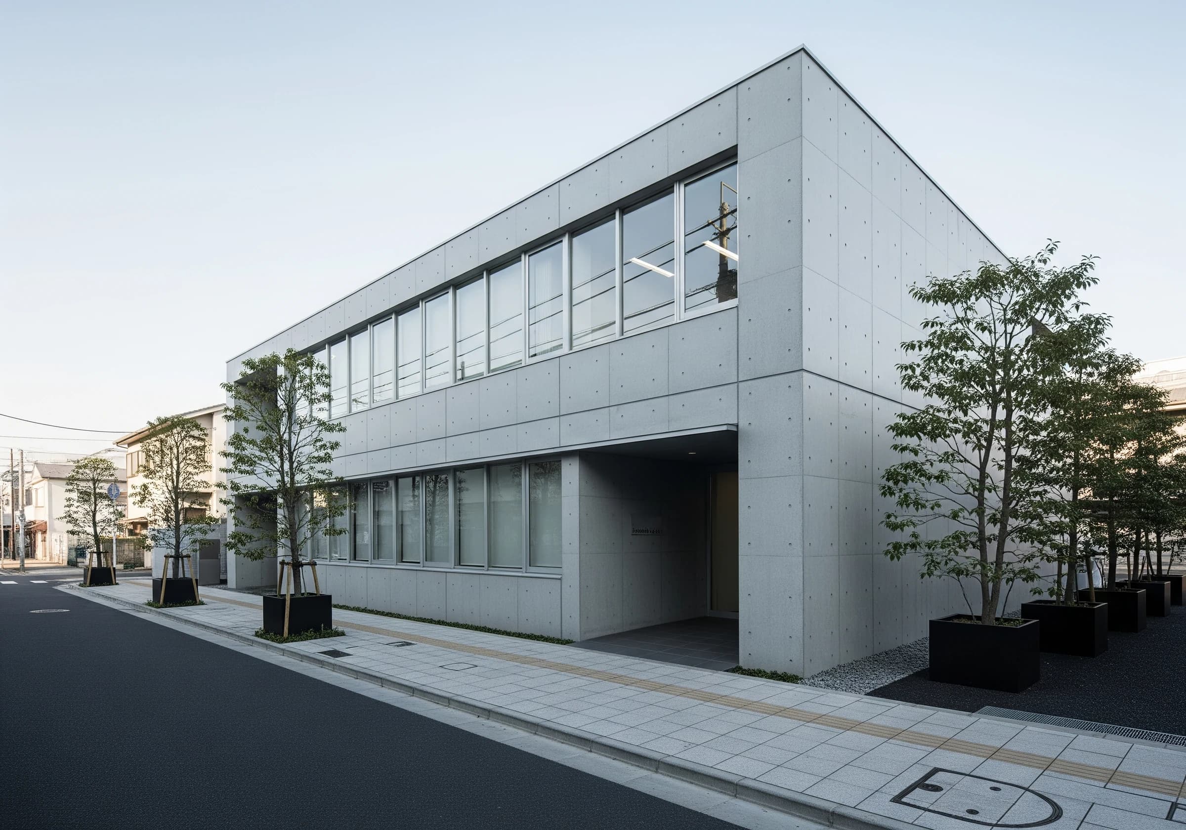 トウカ株式会社のオフィスがある街並み